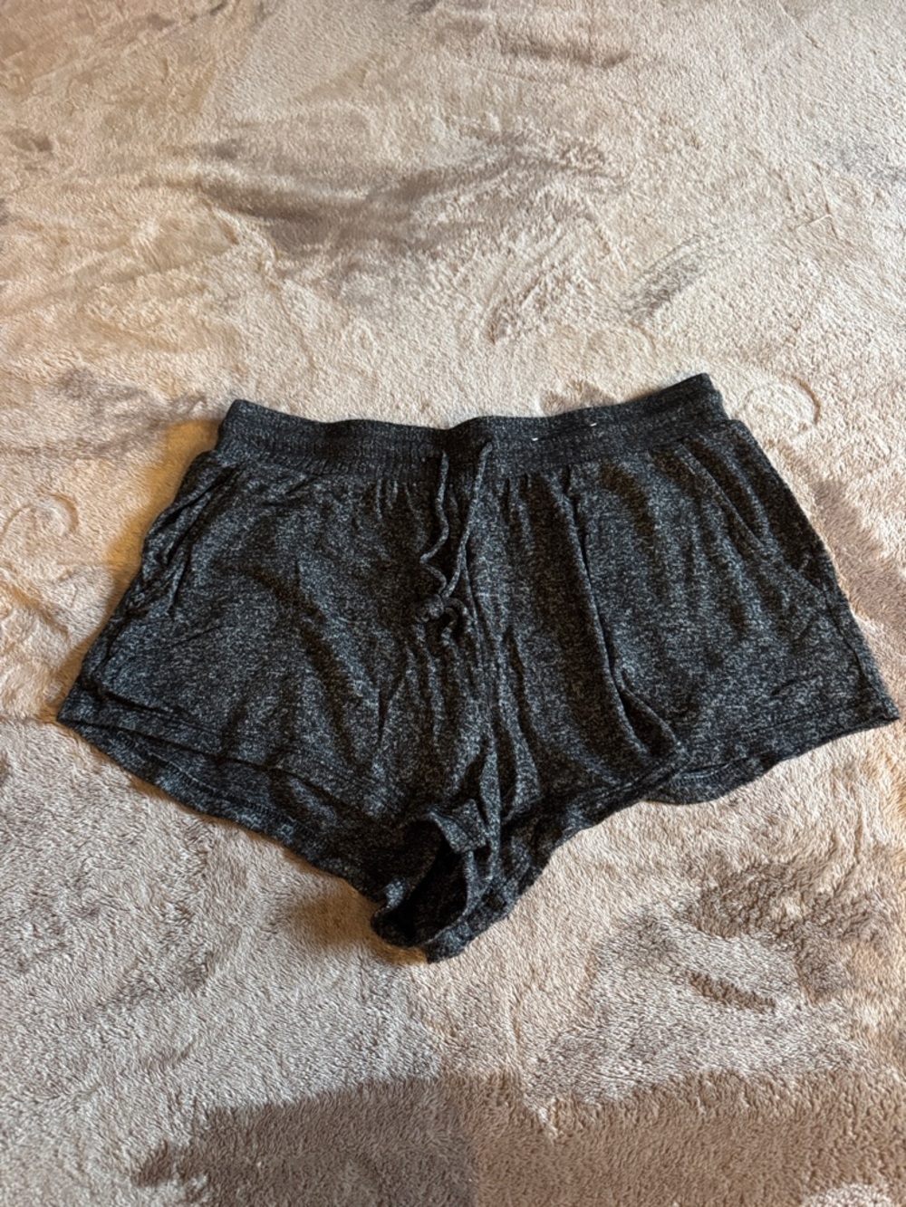 stars above Heather Charcoal Lounge Sleep Shorts